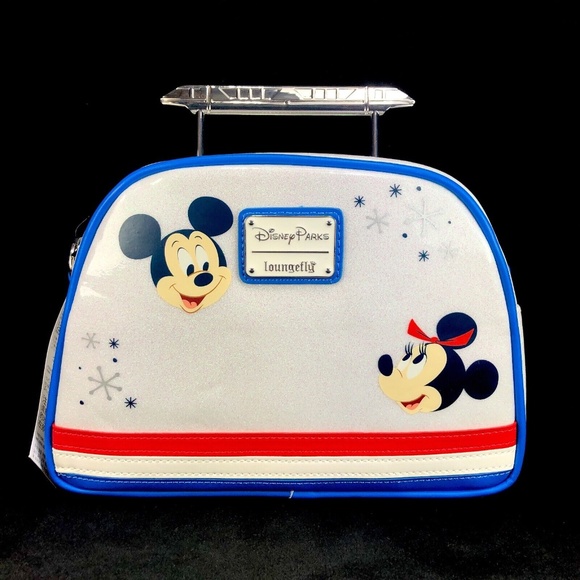 Disney Parks 50th Contemporary Resort Monorail Loungefly Bag & Headband Ears NWT - Picture 5 of 6